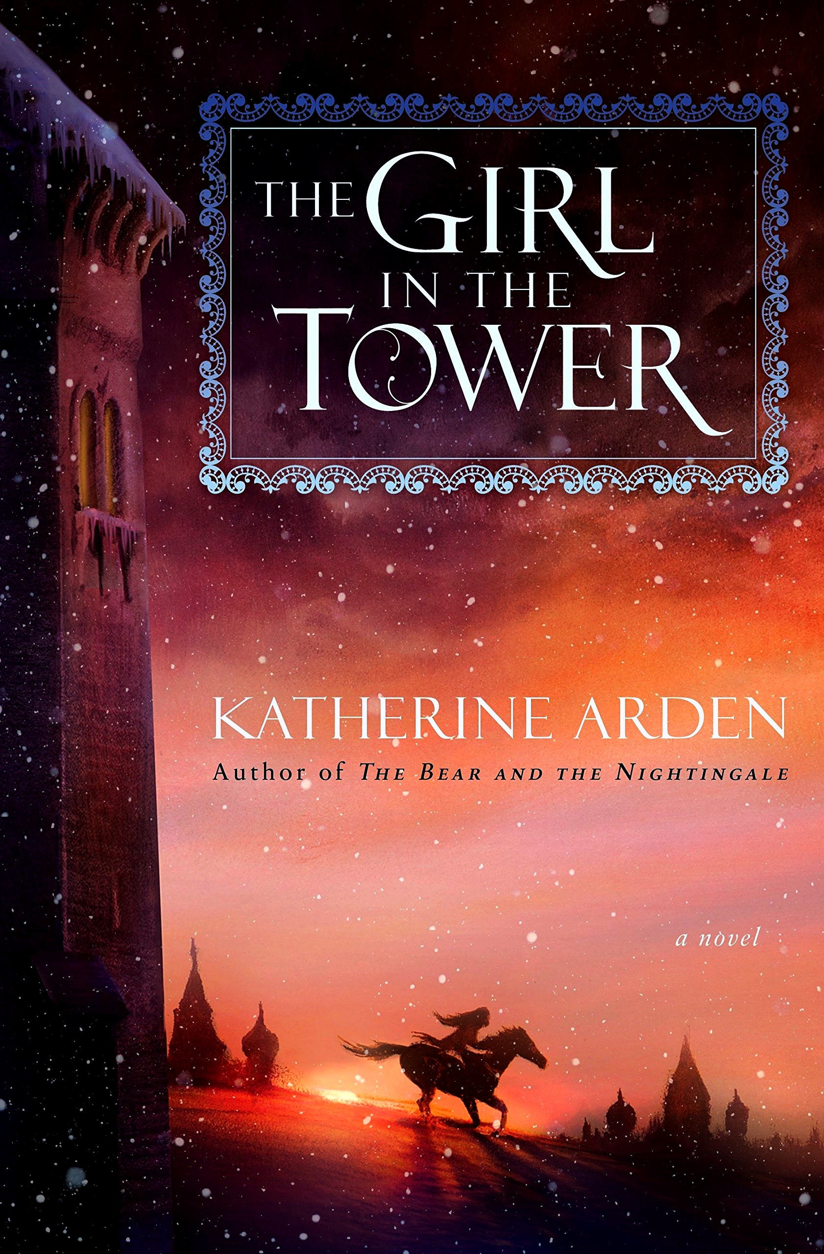 book cover for The Girl in the Tower